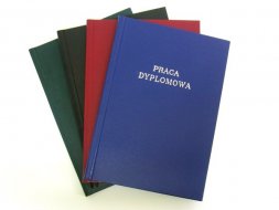 Oprawa prac dyplomowych